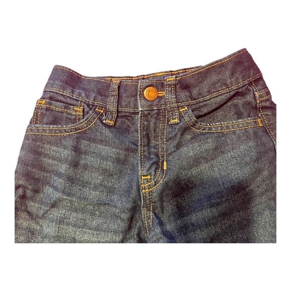 Old Navy Girls High-Rise Adjustable Waist Denim Blue Shorts Size 6 - Picture 5 of 10